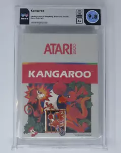 Unopened Kangaroo Atari 2600 Sealed Video Game! Wata Graded 9.8 A+ Seal 1983 - Picture 1 of 4