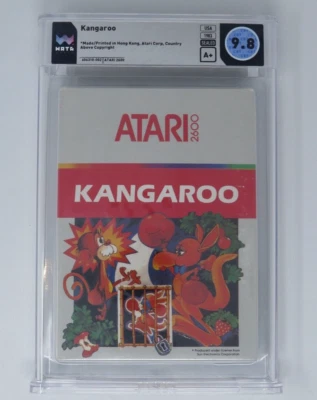 Unopened Kangaroo Atari 2600 Sealed Video Game! Wata Graded 9.8 A+ Seal 1983 - Image 1 of 4