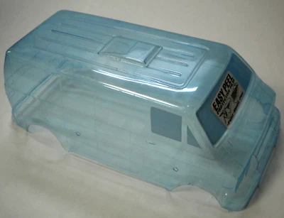 Clear Utility Delivery Van RC Car Plastic Shell * Body ONLY * Remote Control — 第 1/4 张图片