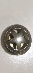 One Texas Star Antique Silver Concho - Picture 1 of 7