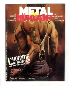 METAL HURLANT n°84 1983 CORBEN / CLERC / MONTELLIER / CHALAND COMME NEUF - Bild 1 von 2