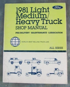 1981 Ford Light Medium Heavy Truck Shop Manual - Picture 1 of 4