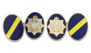 10 QOGLR (Queen's Own Gurkha Logistic Regiment) Cufflinks - Bild 1 von 1