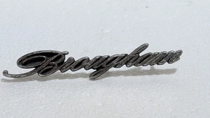 1967 FORD MERCURY BROUGHAM ORIGINAL ROOF SIDE SCRIPT EMBLEM - Picture 1 of 7