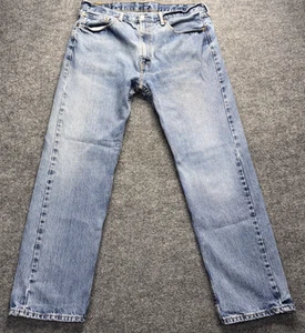 Levi's 505 Herren Jeans Blau 38x32 Medium Wash Straight Leg - Bild 1 von 15