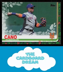 Robinson Cano 2019 Topps Holiday #HW135 New York Mets Baseball Card - Bild 1 von 2