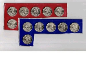2009 P & D DC & US Territories Quarter Set 12 Coins Territory 25 Cents FREE SHIP - Picture 1 of 2