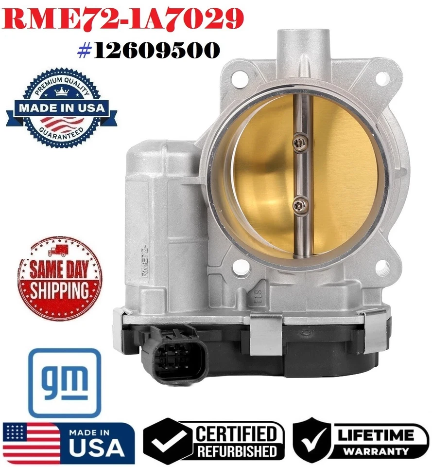 ✅GENUINE GM Throttle Body For 2006-2011 CHEVROLET PONTIAC SATURN V6 # 12609500 Foto 1 de 2
