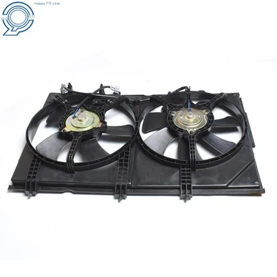 New Radiator Condenser Fan Assembly 2003-2004 2005 2006 For Mitsubishi Outlander Foto 1 de 4