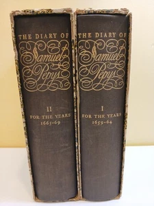 DAS TAGEBUCH DES SAMUEL PEPYS William Sharp {2 Bände} Heritage Press mit Schuber -BK1 - Bild 1 von 24