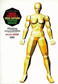 Strategy Guide Sega Saturn Virtua Fighter 2 Fighting Manual Expert Tips