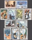 AAT 1966 Antarctic/Penguin/Helicopter/Weather/Aurora/Polar/Seals/Dogs 11v n39360