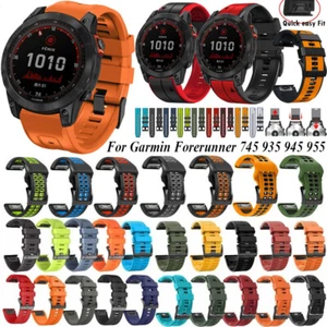 Für Garmin Garmin Forerunner 955 945 LTE 935 745 Sport Silikon Uhrenarmband Band - Bild 1 von 169