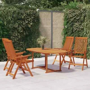 Gartenmöbel Holz Eukalyptus Gartengarnitur Sitzgruppe mehrere Auswahl vidaXL - Bild 1 von 20