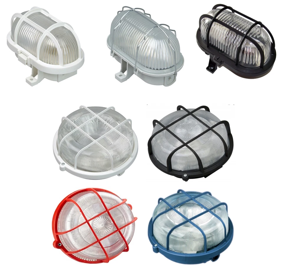 Feuchtraumleuchte Kellerlampe mit Korb Wandleuchte IP43 IP44 Innen Außen Kopp - Bild 1 von 1