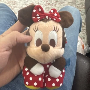 Monedero de felpa de Minnie Mouse del parque Disney con cierre - Imagen 1 de 12