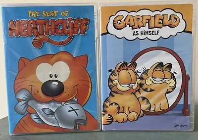 The Best Of Heathcliff & Garfield As Himself DVD Bundle! Retro Cartoon Specials! Foto 1 de 2