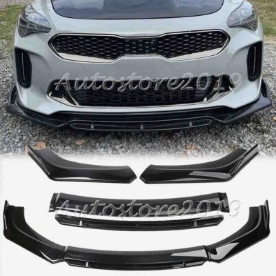 For Kia Sportage 2010-2022 Front Bumper Lip Splitter Spoiler Body Kit Glossy - Изображение 1 из 4