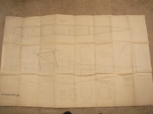 Radio Modeller Plans of the Stringalong a semi scale biplane model 54" span - Picture 1 of 4