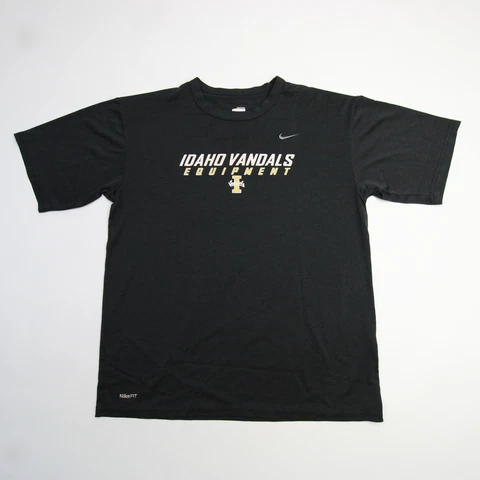 Idaho Vandals Nike Short Sleeve Shirt Men's Black Used Cover