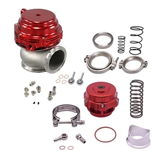 Red Performance 44mm MVR44 V-Band External Wastegate + 50mm BOV Blow Off Valve - Picture 1 of 4