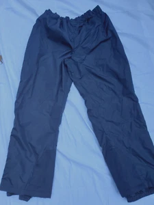 Columbia Black Snow Pants Ski Mens 4XL Black Sports Wear Zip sides - Picture 1 of 9