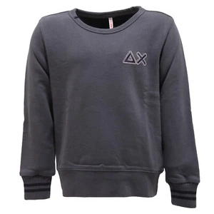 6558T felpa bimbo SUN 68 cotone grigio sweatshirt cotton kid - Picture 1 of 4