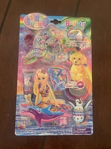 Vintage Lisa Frank Glitter Beauty Bits COSMETIC KIT NEW - Picture 1 of 4