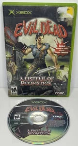 Evil Dead A Fistful Of Boomstick (Microsoft Xbox, 2003, Ntsc, No Manual) Cad - Picture 1 of 8
