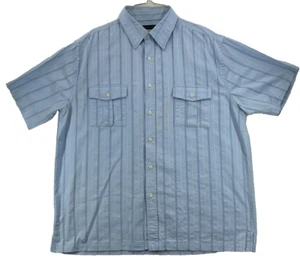 Camicia da uomo AXIST City Dressing taglia XL manica corta abbottonata cotone - Foto 1 di 9