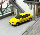 1:64 Lcd Honda Civic Eg6 Can Be Opened To Simulate Alloy Car Model