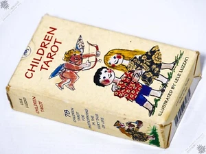 CHILDREN TAROT FORTUNE TELLING CARDS DECK LELE LUZZATI LO SCARABEO 2000 SEALED - Picture 1 of 1