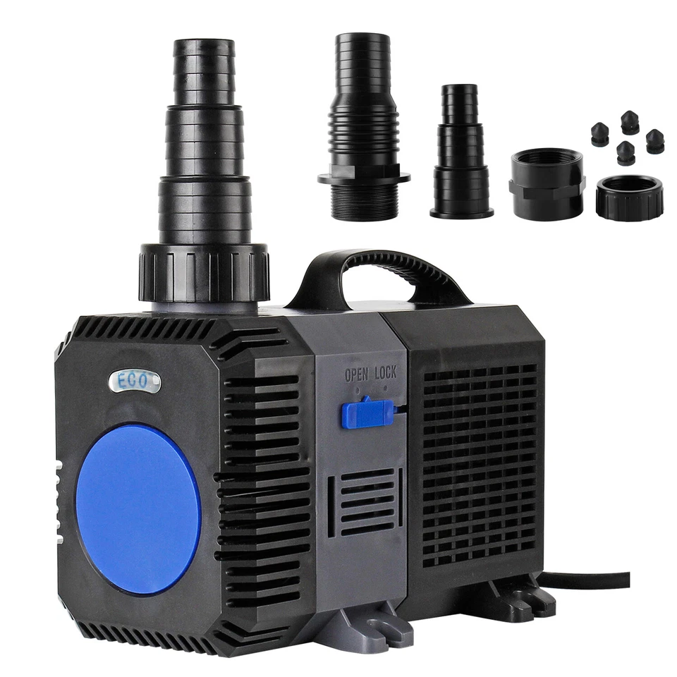 10000l/h Filterpumpe Eco Teichpumpe Bachlaufpumpe Teich Filter 80w 290008