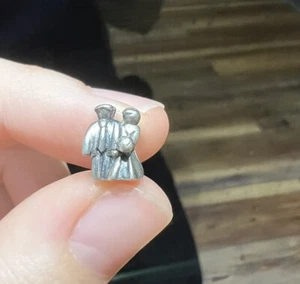 Chamilia Bride & Groom Bead Charm - Sterling Silver GE-16 Retired - Picture 1 of 7