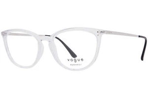 Vogue VO5276 W745 Eyeglasses Women's Transparent Clear Full Rim Cat Eye 53mm - Picture 1 of 5