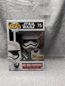 Funko Pop! Star Wars First Order Stormtrooper Riot Gear #75 Walgreens Exclusive  - Picture 1 of 6