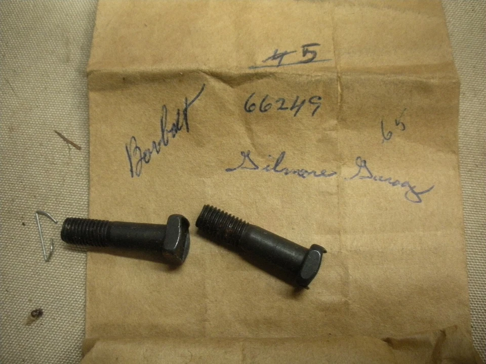 NOS OEM REMINGTON CHAINSAW BAR BOLT 2 PCS 66249 R1  - Image 1 of 1