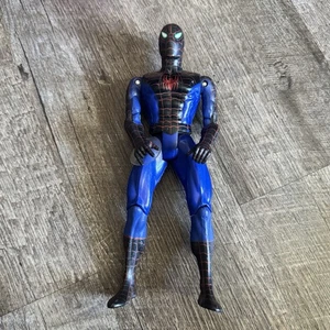 Modellino Toy Biz Spider-Man The Animated Series 10" Deluxe da appendere al muro 1994 - Foto 1 di 3