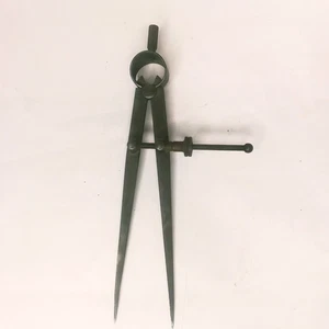 Pinza Jenny artesanal vintage, escribador de bordes - divisor/brújula de maquinista - Imagen 1 de 6