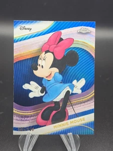 2025 Disney Topps Chrome Minnie Mouse Blue /150 -SP CHASE #28 - Picture 1 of 3