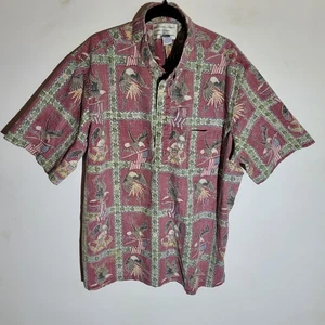 Reyn Spooner Shirt - Flag Design - Dietrich Varez Collection XL 2008 - Picture 1 of 11