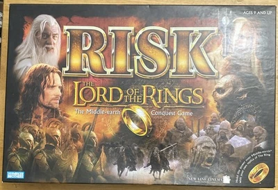 Risk El Señor de los Anillos Edición Trilogía Juego de Mesa COMPLETO Caja Abierta Foto 1 de 4