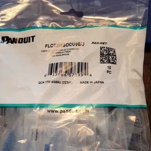 Panduit FLCS2/9SOCU9BU Fusion Splice LC-UPC Fiber Optic Connector (Pack of 10) - Photo 1/2