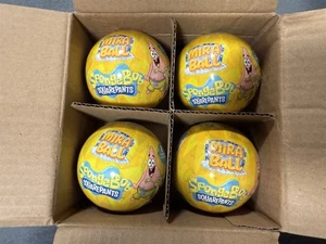 LOT OF 4 SPONGEBOB SQUAREPANTS MIRABALL COLLECTIBLE SQUISHY & SOFT PLUSH  - Picture 1 of 7