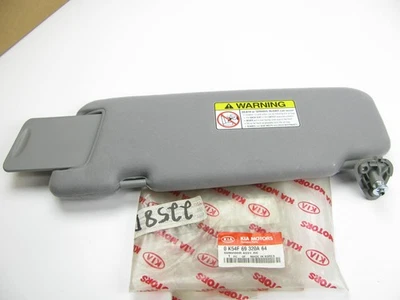 NUEVO GENUINO parasol derecho OEM para Kia Sedona 2001-2005 SIN TECHO CORREDIZO SOLAMENTE Foto 1 de 4