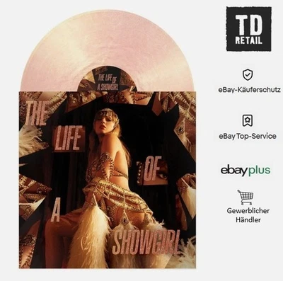 Taylor Swift Life of a Showgirl Crowd is Your King Vinyl Summertime Spritz Pink - Bild 1 von 4