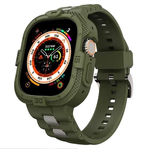 Bands Compatible for Apple Watch Ultra 2/1 49mm Band, Rugged Protective Case ... - Picture 1 of 8