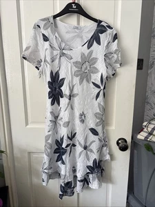 Ladies Cotton Summer Dress Size 12 New - Picture 1 of 3