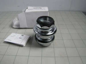 Sunlite 35314 Chrome 1-1/8" MTB Headset Steel Threaded 25.4id x 28.6od Steerer  - Picture 1 of 3