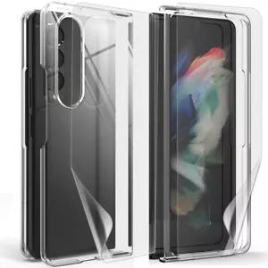 Outer+Back Soft Hydrogel Screen Protector Cover f Samsung Galaxy Z Fold 4 F936U - Picture 1 of 1